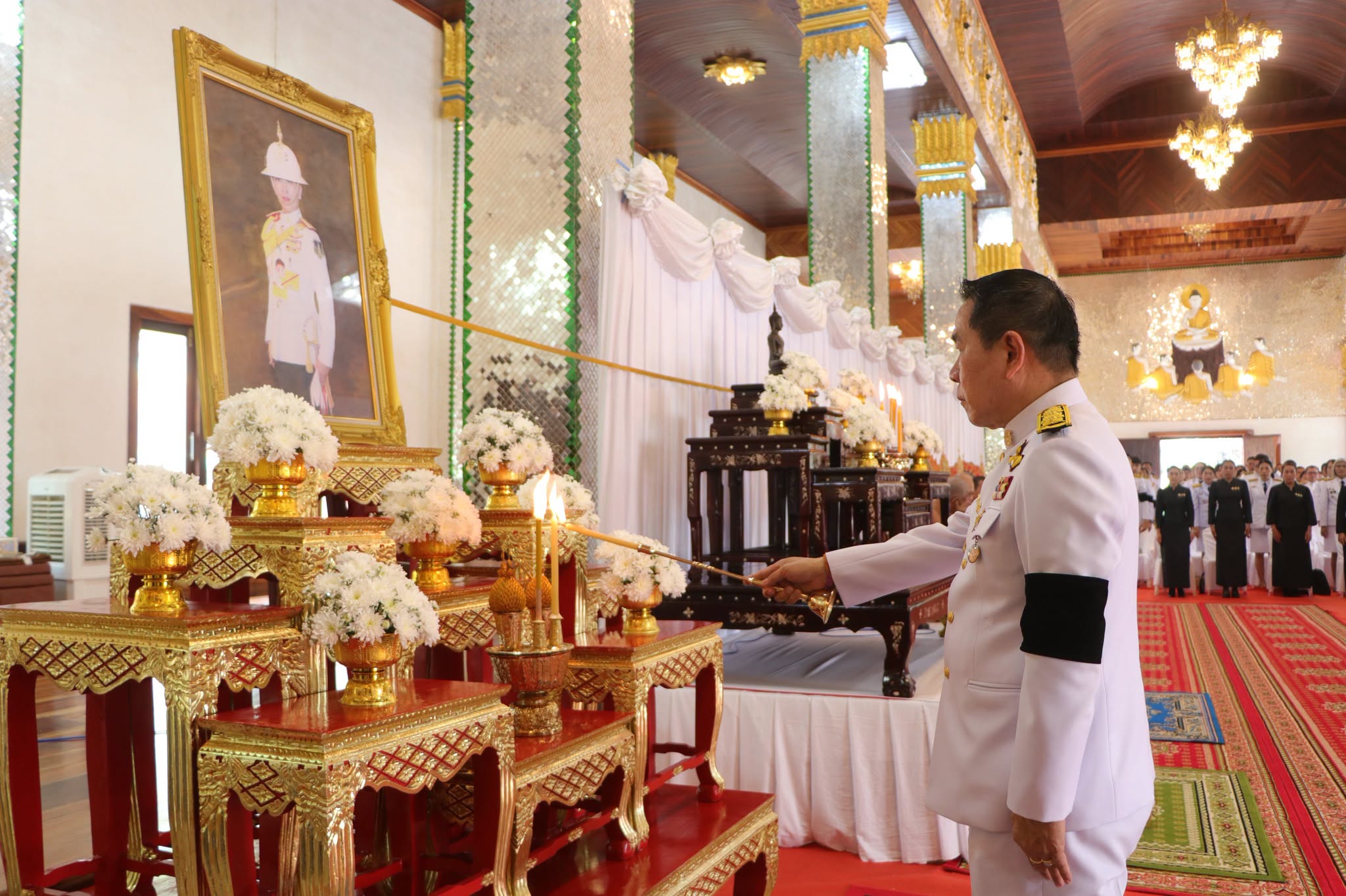 จ.บึงกาฬ​ จัด​พิธี​บำเพ็ญ​กุศล​ สตมวาร​ ถวายพระกุศล​ สมเด็จพระ​เจ้าลูกเธอ​ เจ้าฟ้า​พัชร​กิ​ติ​ยา​ภา​ น​เร​นท​ิ​ราเทพยวดี​ กรมหลวง​ราช​สา​ริณี​สิริ​พัชร​ มหา​วัช​ร​ราชธิดา​